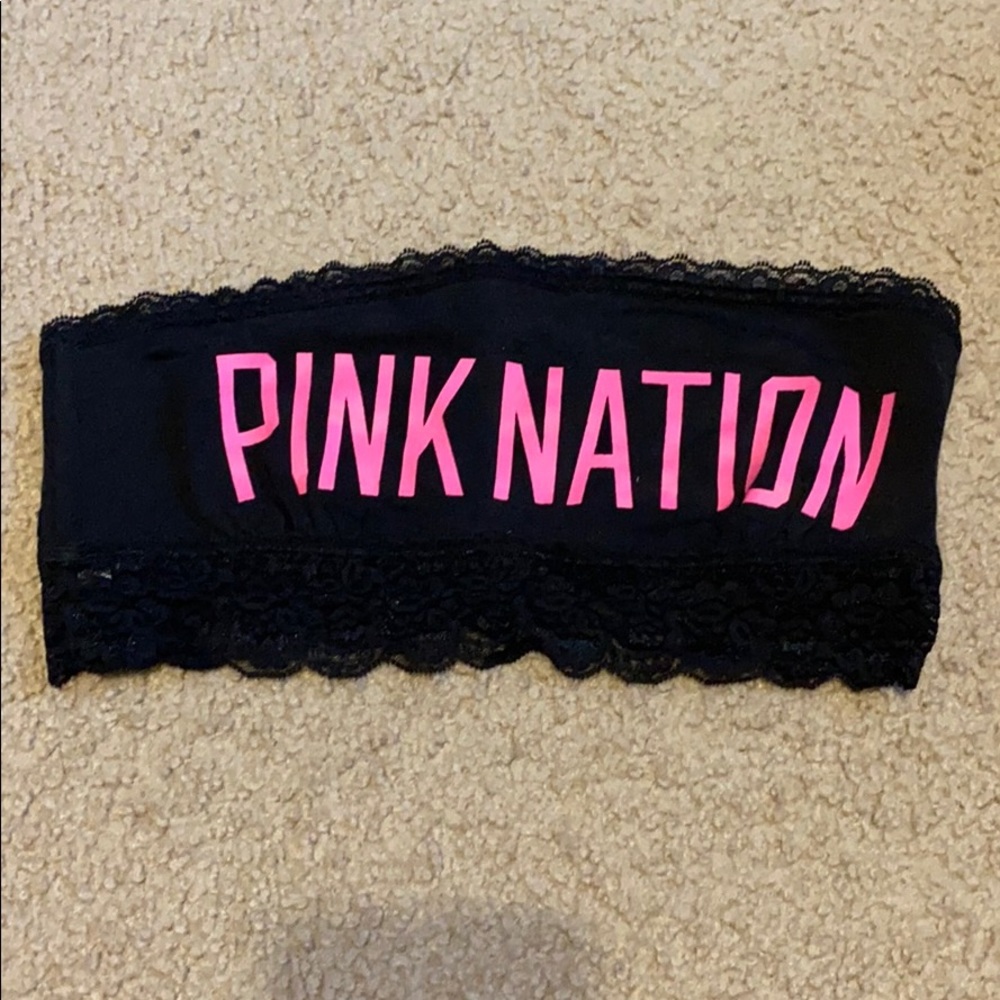 VS Pink Bandeau Bra